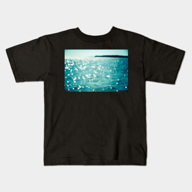 Sea Sparkle Kids T-Shirt by oliviastclaire